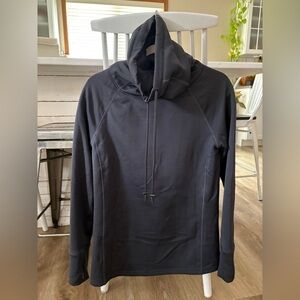 Athleta size small long sleeve with funnel neck top